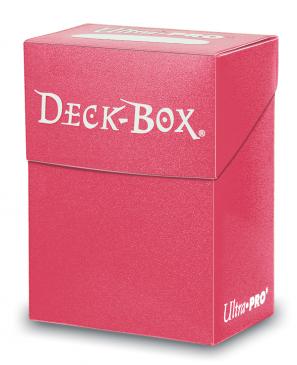 Ultra Pro Solid Color Deck Box - Fuchsia